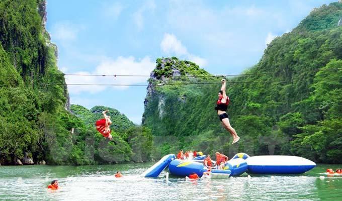 Phong Nha Midtown Hotel Cu Lac Esterno foto
